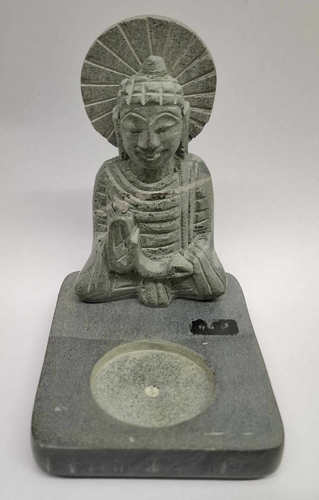 Monk tealight holder